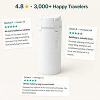 QuadPour 4-in-1 - Travel Liquid Dispenser