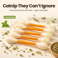 MegaSwabs - Giant Cotton Swab Cat Toys (6-Pack)