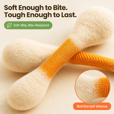 MegaSwabs - Giant Cotton Swab Cat Toys (6-Pack)