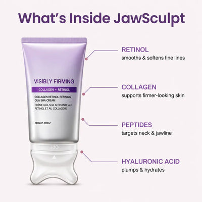 JawSculpt - Retinol Gua Sha Contour Cream