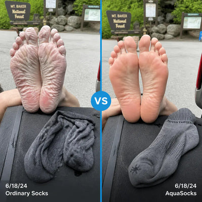 AquaSocks - Waterproof Breathable Hiking Socks