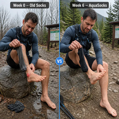 AquaSocks - Waterproof Breathable Hiking Socks