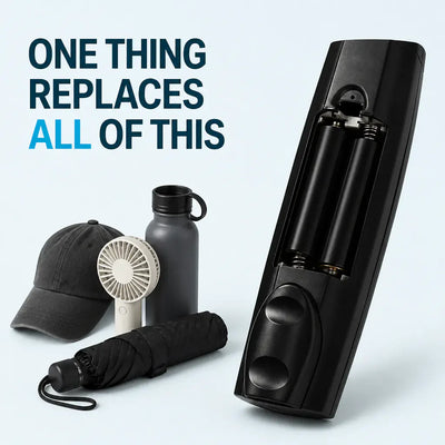 BreezeBrella - Fan & Mist Cooling Umbrella
