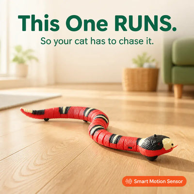 SmartSnake - Interactive Sensing Cat Toy