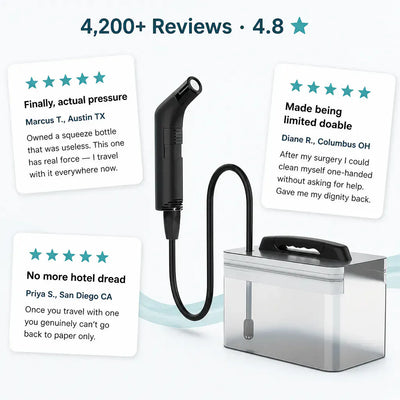 FreshGo - Portable Electric Travel Bidet