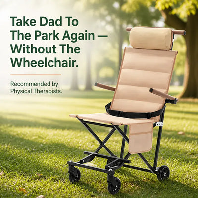 TrolleyChair 2-in-1 - Cart & Recliner