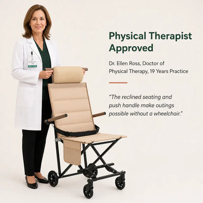 TrolleyChair 2-in-1 - Cart & Recliner