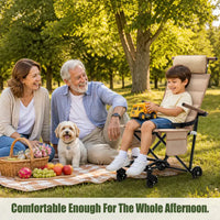 TrolleyChair 2-in-1 - Cart & Recliner