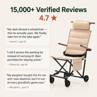 TrolleyChair 2-in-1 - Cart & Recliner