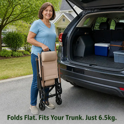 TrolleyChair 2-in-1 - Cart & Recliner