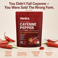 Ventra - Cayenne Pepper Softgels