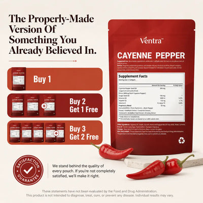 Ventra - Cayenne Pepper Softgels