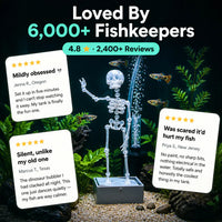 The Dancing Skeleton - Aquarium Bubbler