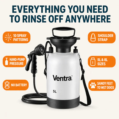 TrailRinse - Portable Outdoor Camping Shower