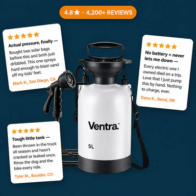 TrailRinse - Portable Outdoor Camping Shower