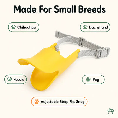 HushMuzzle - Soft Silicone Dog Muzzle