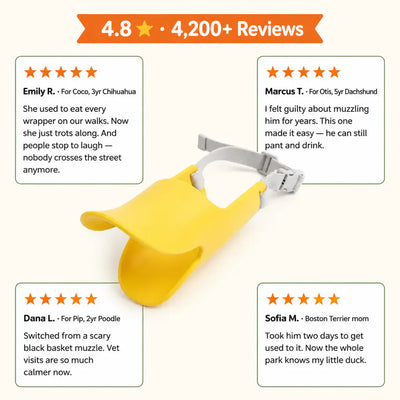 HushMuzzle - Soft Silicone Dog Muzzle