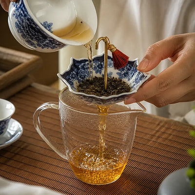 The Umbrella Tea Strainer - Ceramic Filter