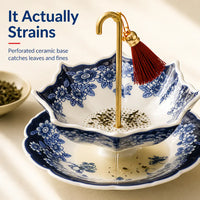 The Umbrella Tea Strainer - Ceramic Filter