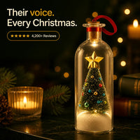 The Message Bottle - Recordable Christmas Ornament