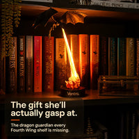 The Shelf Dragon - LED Book Guardian