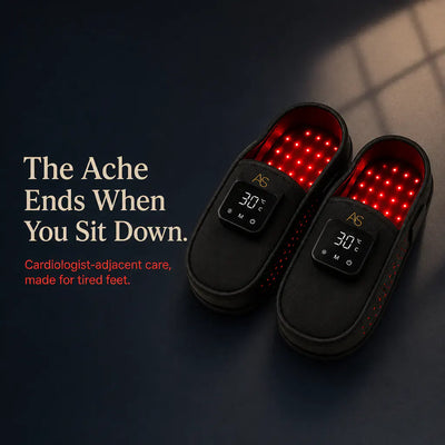 Red Light Therapy Recovery Slippers