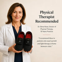 Red Light Therapy Recovery Slippers