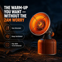 PocketFurnace - Mini Camping Hand Warmer Stove