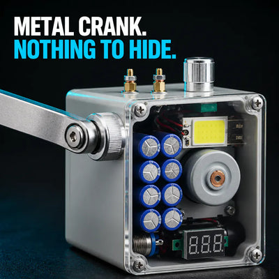 SparkCrank - Hand Crank Generator & Igniter