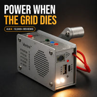 CrankReady - Hand Crank Radio, Torch & Charger