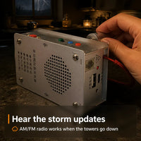CrankReady - Hand Crank Radio, Torch & Charger