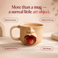 The Cheeky Tongue Mug - Ceramic Novelty Cup
