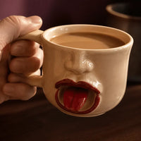 The Cheeky Tongue Mug - Ceramic Novelty Cup