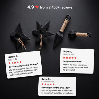 The Shadow Blades - Magnetic Display Set (4-Piece)