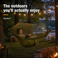 SkyNest 2-in-1 - Ultralight Hammock with Mosquito Net