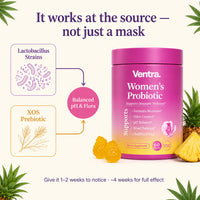 FloraHer Gummies - Probiotic + Prebiotic