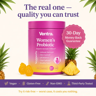 FloraHer Gummies - Probiotic + Prebiotic