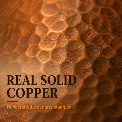 The Copper Dosing Mug - Handcrafted 400ml