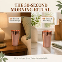 The Copper Dosing Mug - Handcrafted 400ml