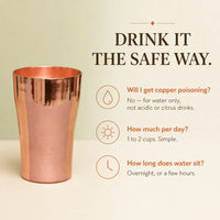 The Copper Dosing Mug - Handcrafted 400ml