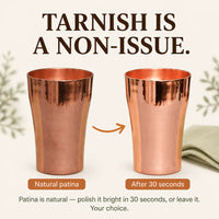 The Copper Dosing Mug - Handcrafted 400ml