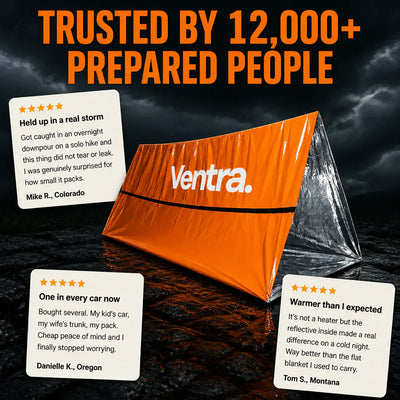 QuickShelter - 2 Person Emergency Tent