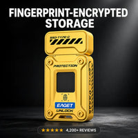 VaultDrive - Fingerprint Encrypted USB-C Drive (128GB)
