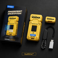 VaultDrive - Fingerprint Encrypted USB-C Drive (128GB)