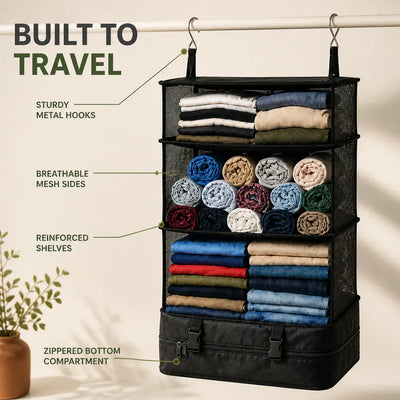 PackFold - Collapsible Luggage Organizer