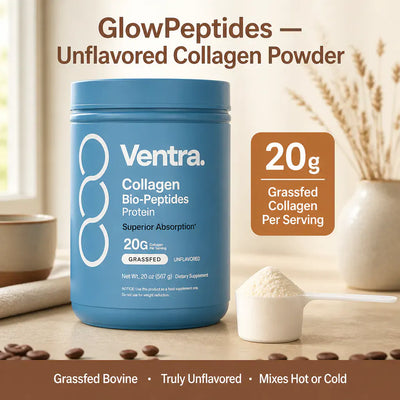 GlowPeptides - Unflavored Collagen Powder