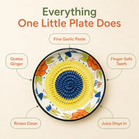 GingerGrind - Non-Slip Ceramic Grating Bowl