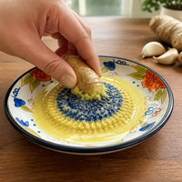 GingerGrind - Non-Slip Ceramic Grating Bowl