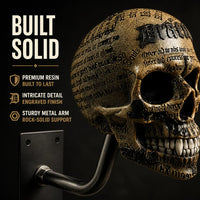 The Skull Helmet Mount - Wall Display Bracket