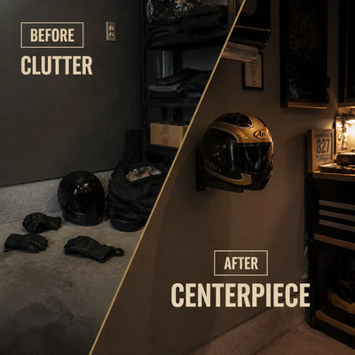 The Skull Helmet Mount - Wall Display Bracket